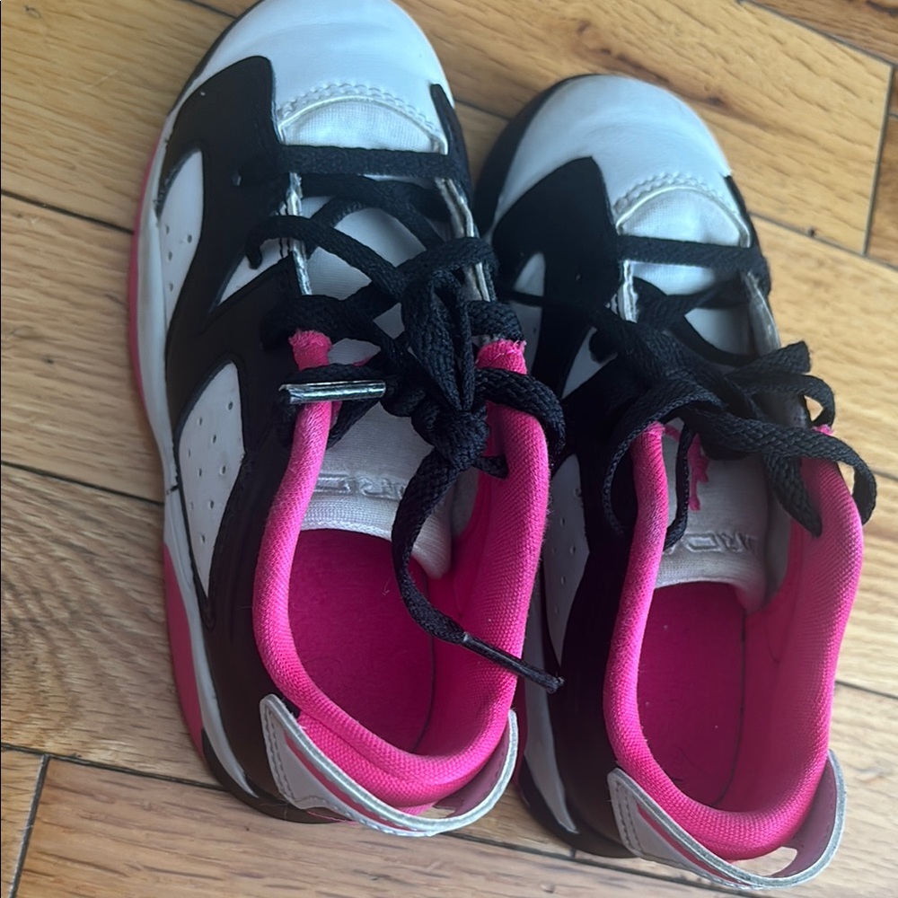Jordan Kids Sneakers - Black, White, Pink